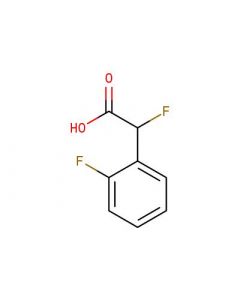 Astatech 2-FLUORO-2-(2-FLUOROPHENYL)ACETIC ACID, 95.00% Purity, 0.25G